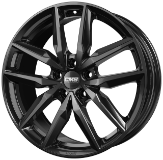 CMS C28 hliníkové disky 7,5x18 5x100 ET40 Complete Black Gloss