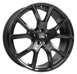 CMS C33 hliníkové disky 8x18 5x114,3 ET47 Complete Black Gloss