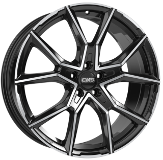 CMS C33 hliníkové disky 8x19 5x112 ET38 Diamond Black
