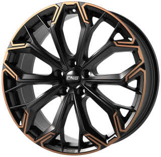 CMS C37 hliníkové disky 8x19 5x112 ET39 Diamond Black Copper