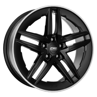 CMS C29-AERO hliníkové disky 7,5x18 5x108 ET45 Diamond Rim Black