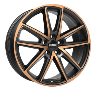 CMS C30 hliníkové disky 8x18 5x114,3 ET45 Diamond Black Copper