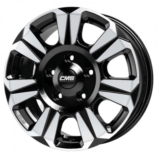 CMS C31 hliníkové disky 6,5x16 5x114,3 ET48 Diamond Black