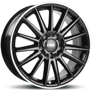 CMS C23 hliníkové disky 8x18 5x114,3 ET35 Diamond Rim Black