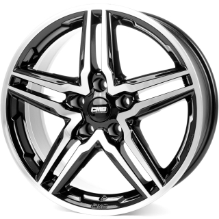 CMS C29 hliníkové disky 8x18 5x112 ET45 Diamond Black Gloss