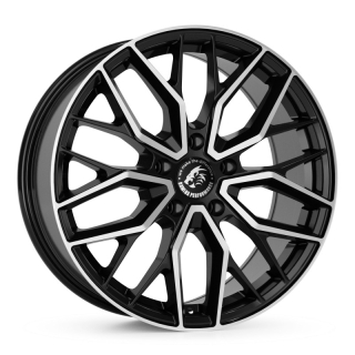 DAMINA PERFORMANCE DM20 hliníkové disky 8,5x20 5x112 ET35 Black Polished