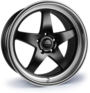 DARE MOTORSPORT F7 hliníkové disky 8,5x19 5x112 ET42 Satin Black Polished Lip