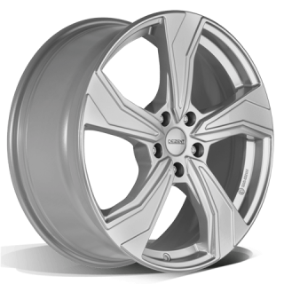 DEZENT KB silver hliníkové disky 8x18 5x112 ET54 Strieborné lakovanie