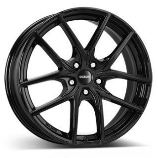 DEZENT TO black hliníkové disky 7,5x18 5x114,3 ET45 Čierne lakovanie
