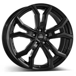 DEZENT TV black hliníkové disky 6,5x16 5x112 ET48 Čierne lakovanie