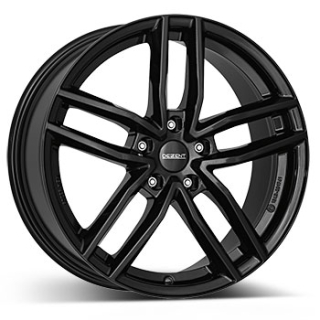 DEZENT TR black hliníkové disky 8,5x18 5x114,3 ET38 Čierne lakovanie