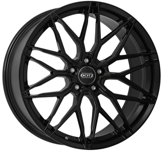 DOTZ SUZUKA black hliníkové disky 9,5x19 5x120 ET40 Čierne lakovanie