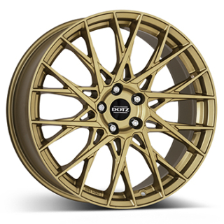 DOTZ FUJI gold hliníkové disky 8x20 5x114,3 ET50 Zlaté lakovanie