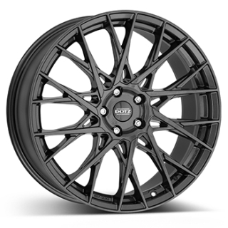 DOTZ FUJI grey hliníkové disky 7,5x18 4x100 ET35 Matné grafitové lakovanie