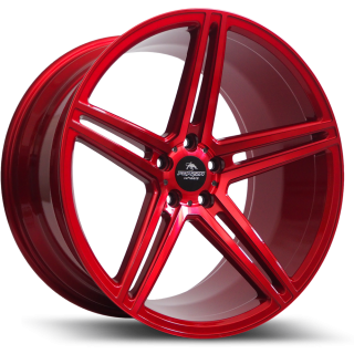 FORZZA Bosan hliníkové disky 9x22 5x112 ET35 Candy Red