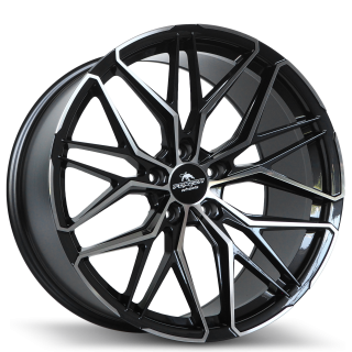 FORZZA Stone hliníkové disky 8,5x20 5x112 ET25 Black Magic Face Polished