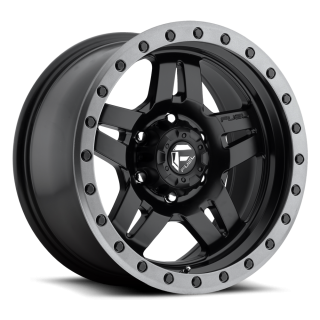 FUEL ANZA UTV (D557) hliníkové disky 7x14 4x110 ET13 BD -Matte BLK