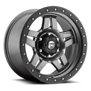 FUEL ANZA (D558) hliníkové disky 7x14 4x136 ET38 BD -Matte BLK