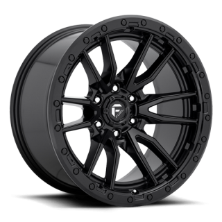 FUEL D679 REBEL hliníkové disky 9x20 6x139,7 ET1 MATTE BLACK