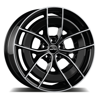 GMP Energia hliníkové disky 9,5x21 5x112 ET35 Black Diamond