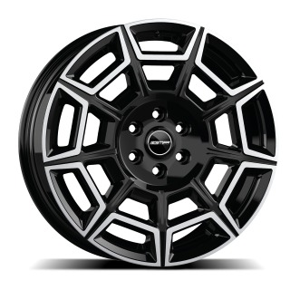 GMP Pervan hliníkové disky 7,5x18 6x120 ET50 Black Diamond