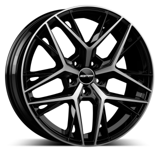 GMP Lunica hliníkové disky 9x19 5x110 ET34 Black Diamond