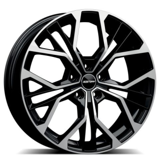 GMP Matisse hliníkové disky 6,5x16 4x108 ET16 Black Diamond