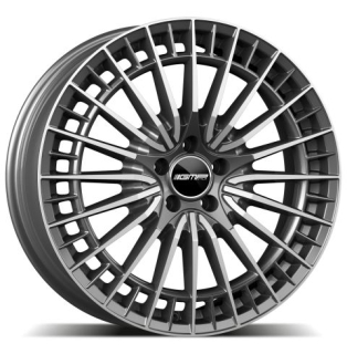 GMP Qstar hliníkové disky 7,5x18 5x112 ET45 Anthracite diamond