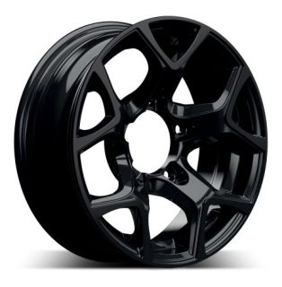 GMP SJ15 hliníkové disky 5,5x15 5x139,7 ET5 Glossy Black