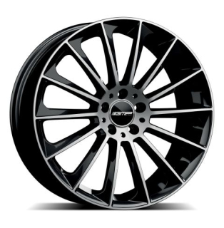 GMP Stellar hliníkové disky 9x21 5x110 ET30 Black diamond