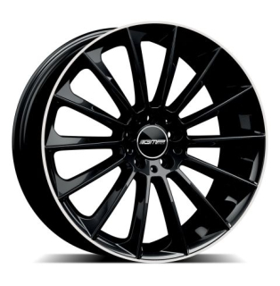 GMP Stellar hliníkové disky 10x21 5x112 ET50 Black Diamond Lip