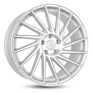 KESKIN KT17 hliníkové disky 8x18 5x112 ET30 SILVER FRONT POLISH