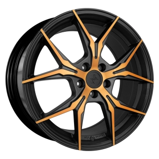 KESKIN KT19N hliníkové disky 8,5x19 5x120 ET35 MATT BLACK FRONT COPPER
