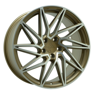 KESKIN KT20 hliníkové disky 8,5x19 5x112 ET30 BRONZE FRONT POLISH