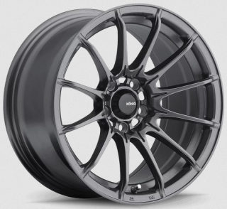 KONIG Dial In hliníkové disky 7x15 4x100 ET35 Matte Grey