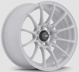 KONIG Dial In hliníkové disky 7x15 4x100 ET35 Gloss White