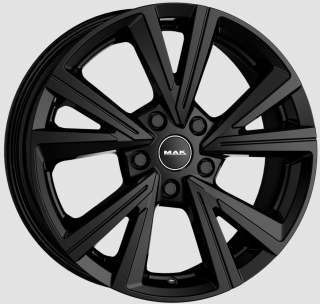 MAK QVARZ hliníkové disky 6x16 5x100 ET35 GLOSS BLACK