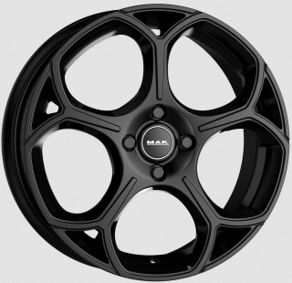 MAK MONZA hliníkové disky 7x18 4x108 ET35 GLOSS BLACK