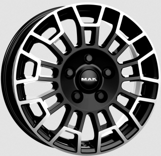 MAK NOMAD hliníkové disky 7,5x18 6x120 ET47 BLACK MIRROR