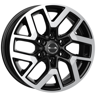 MAK GRAVEL hliníkové disky 6,5x16 6x120 ET50 BLACK MIRROR