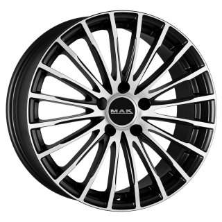 MAK FATALE hliníkové disky 7x17 4x108 ET32 ICE BLACK