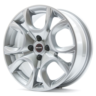 MAK TORINO W hliníkové disky 6,5x16 4x108 ET32 SILVER