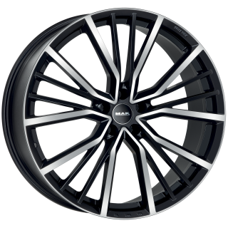 MAK UNION hliníkové disky 7x17 5x100 ET38 BLACK MIRROR