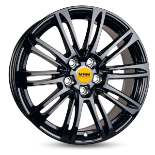 MAM A4 hliníkové disky 7x16 5x100 ET38 čierny