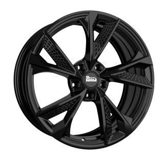 MAM RS6 hliníkové disky 8,5x19 5x114,3 ET40 BLACK PAINTED