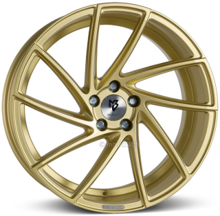 MB DESIGN KV2 hliníkové disky 8,5x19 5x100 ET32 Gold