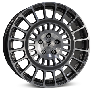 MB DESIGN MSP hliníkové disky 8,5x19 5x112 ET45 Glanzgrau poliert