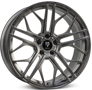 MB DESIGN SF1 hliníkové disky 9,5x21 5x114,3 ET36 Rauchsilber matt