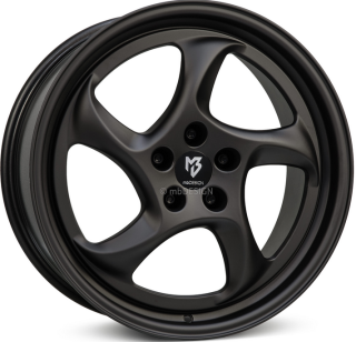 MB DESIGN TURBO hliníkové disky 8,5x19 5x108 ET45 Schwarz stumpfmatt