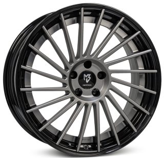 MB DESIGN VR3.2 hliníkové disky 9x20 5x112 ET25 Mattgrau Glanzschwarz